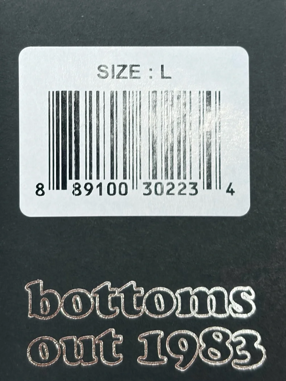 Bottoms Out vibrant multicolor